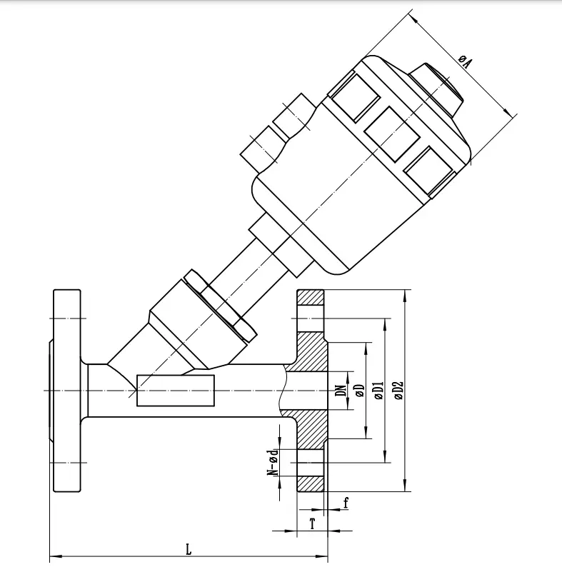 Angel Seat Valve F1 Size