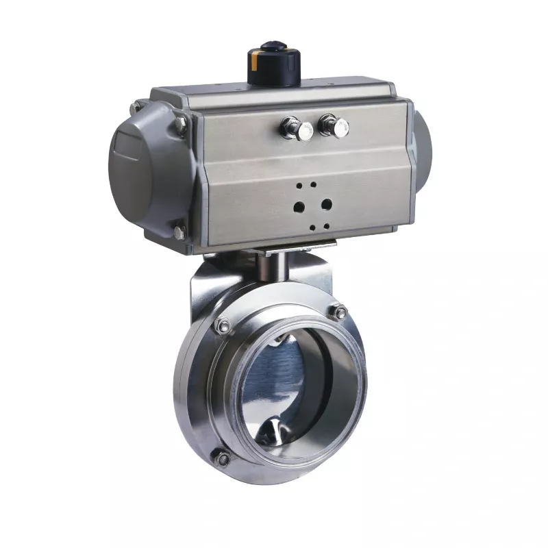 Pneumatic Sanitary Butterfly Valve
