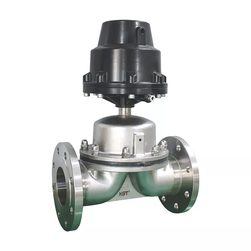 Pneumatic Flange Diaphragm Valve