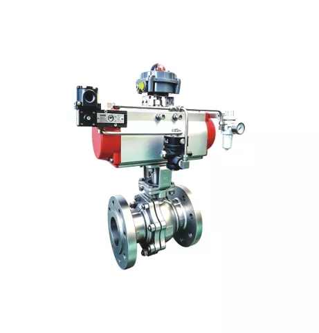 High-platform American Standard flanged ball valve
